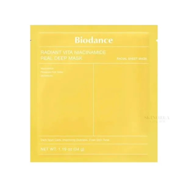 Radiant Vita Niacinamide Real Deep Mask 1box (34g*4ea)