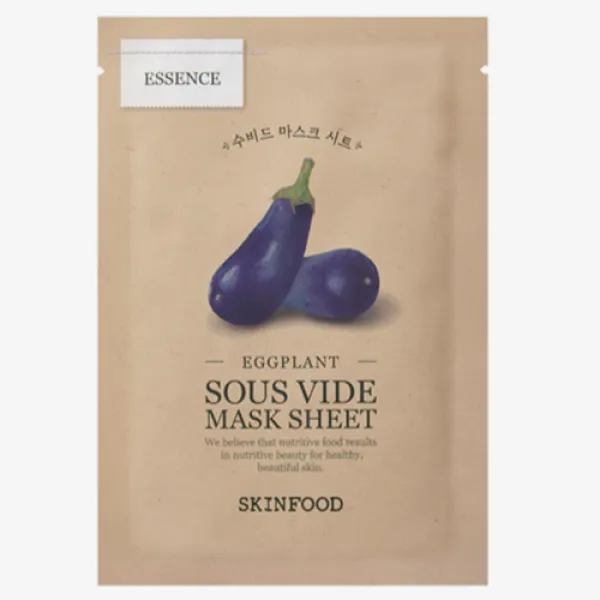 Eggplant Sous Vide Mask Sheet 10ea 22g*10ea