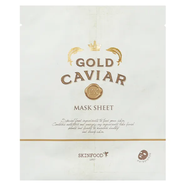 Gold Cavior Collagen Plus Mask Sheet 25g
