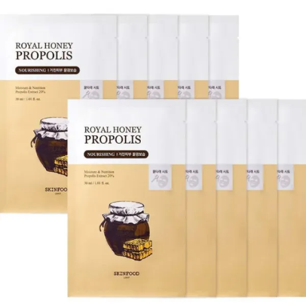Royal Honey Propolis Enrich Mask 10ea 30ml*10ea