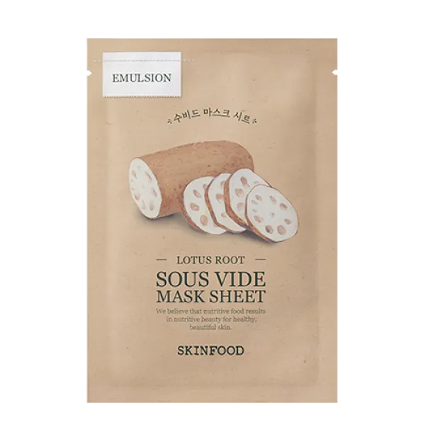 LOTUS ROOT SOUS VIDE MASK SHEET (LOTUS ROOT) 20G