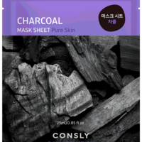Daily Solution Charcoal Mask Sheet, 25ml * 10 Pcs