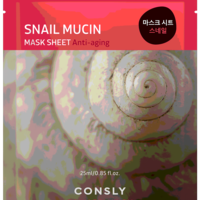 Daily Solution Snail Mucin Mask Sheet, 25ml * 10 Pcs