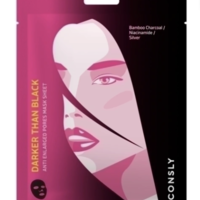 Darker Than Black Anti Enlarged Pores Mask Sheet, 25ml * 10 Pcs